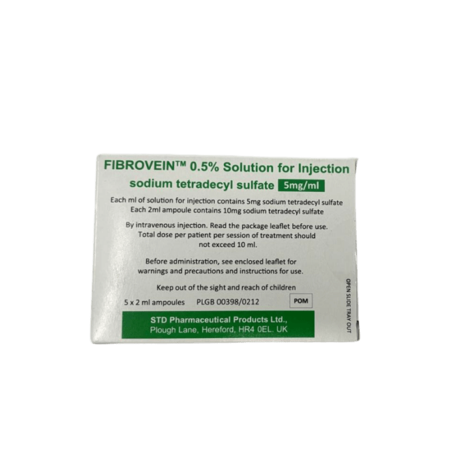 Fibrovein 0.5% (5x2ml)