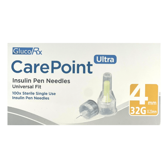 Carepoint Needles 4mm 32G