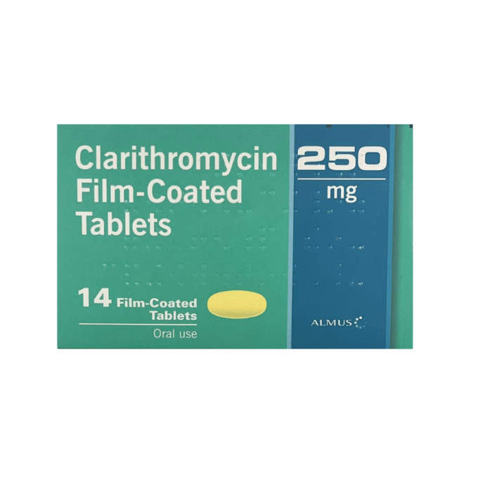 Clarithromycin 250mg (14)