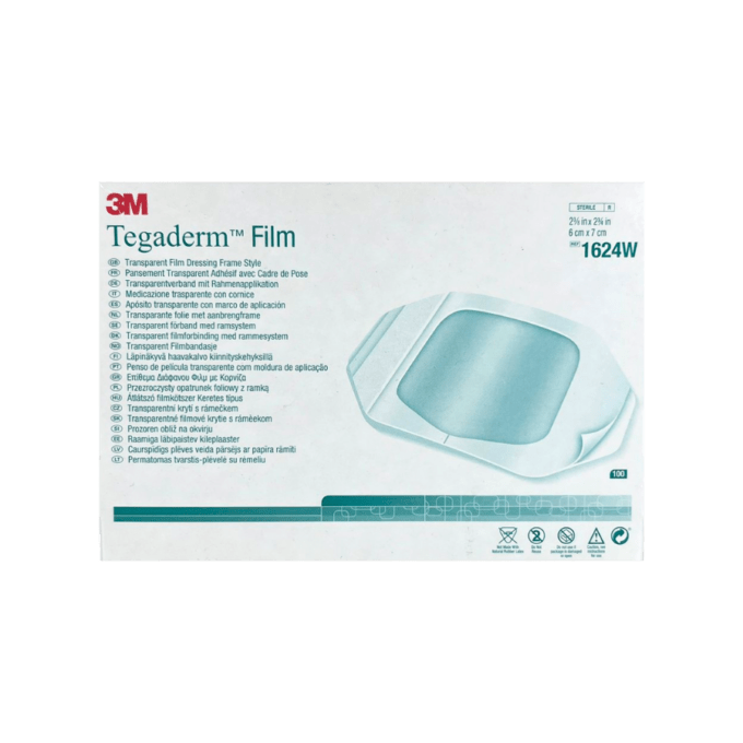 Tegaderm Film Dressing 6cm x 7cm (100)