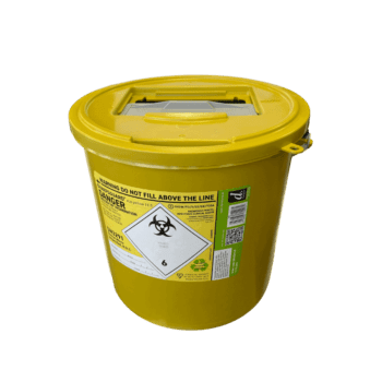 Sharps Yellow Bin (11.5 ltr)