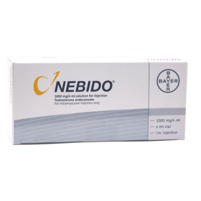 Nebido 1000mg/4ml Solution for Injection